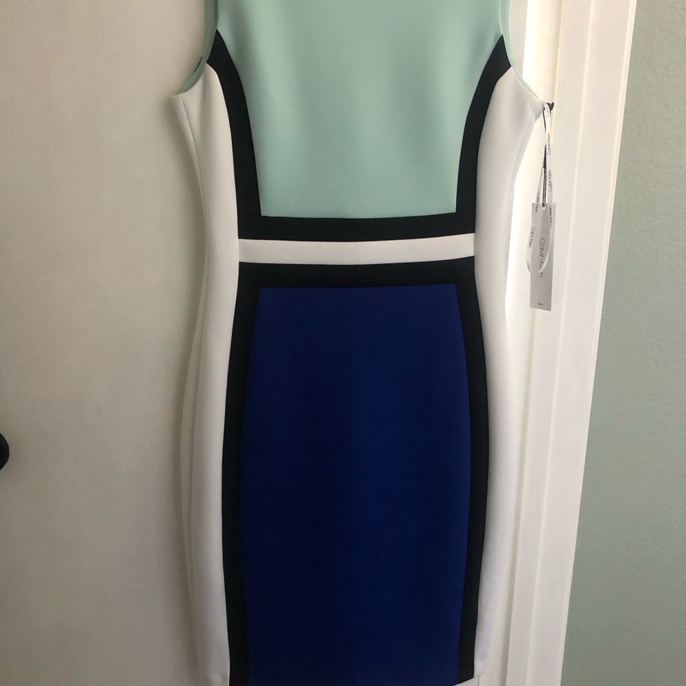 Color block CK Dress